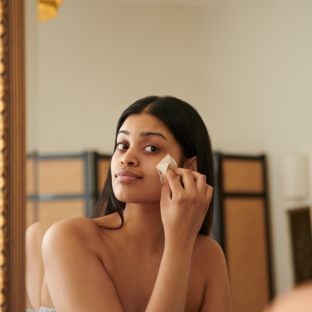 Corthe essential soothing facial toner pads
