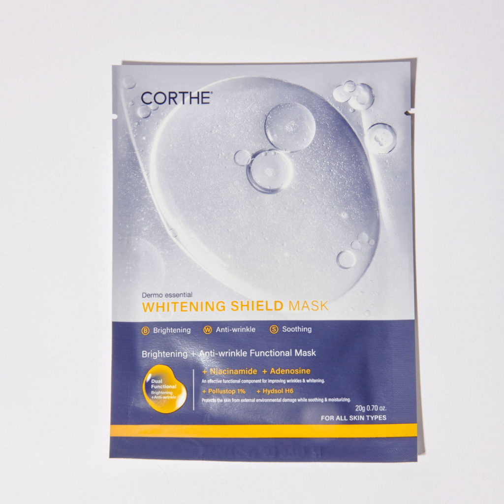 Corthe whitening shield sheet mask